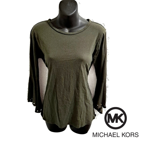 Michael Kors Tops - MK 3/4 Flared Sleeves Top